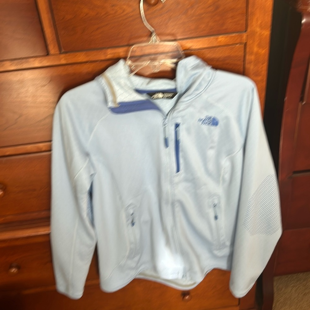 Hooded Northface running jacket